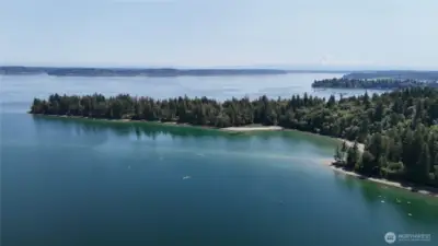 Penrose Point State Park is a 237 Acre Marine Park with approx 2 miles of Puget Sound shoreline, 2 1/2 miles of trails, overnight moorage, picnicking, camping, etc!