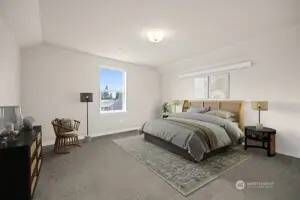 This room is equally as generous in size.