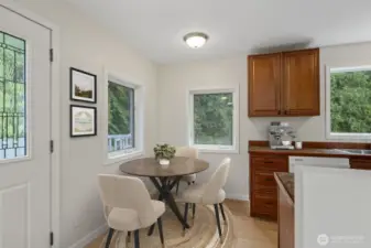 Virtually staged to show an example of how the space could be used.