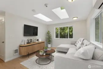Virtually staged to show an example of how the space could be used.