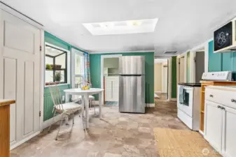 Large kitchen space