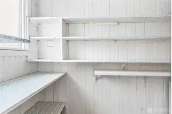Walk-in pantry/storage