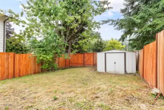 Metal storage shed