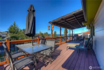 I can see for miles and miles.