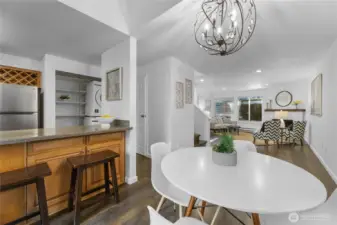 Open Concept Dining Area