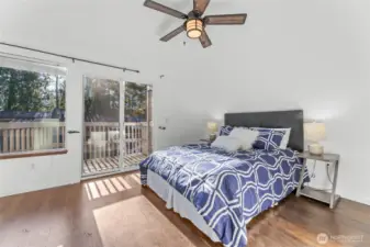 Lots of Natural Light in your Primary Bedroom