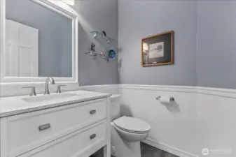 Powder Room on main floor