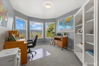 2nd floor extra finished room, currently used as an office