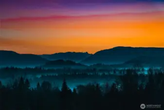 Sunrise from the Primary Suite