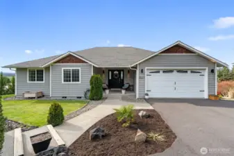Front shot of home