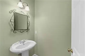 1/2 bath on main
