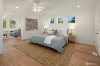 585 sq ft primary suite