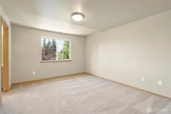 Primary bedroom on 2nd floor