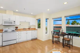 Nook for dining