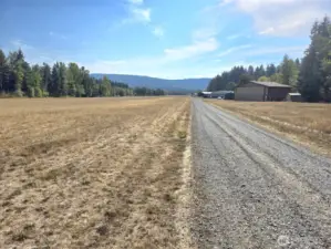 air strip with hangers below