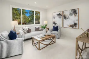 Flexible upper level bonus space