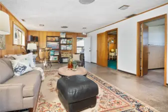 Adjacent room is 4th bedroom or office space.