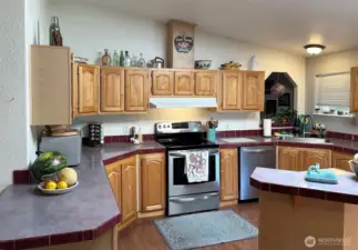 Spacious Kitchen.