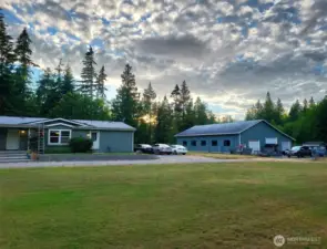 5 private acres.