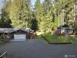 Gated entry. The cabin has been successfully used for Airbnb.