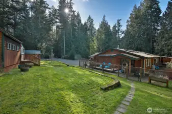 Very private property and peaceful.