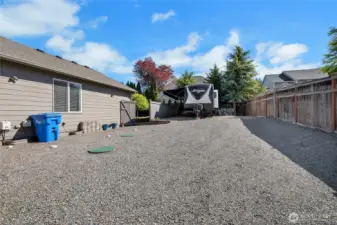 Tons of space for your RV and all the toys!