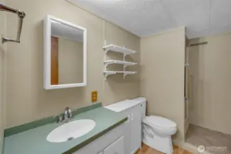 3/4 bathroom