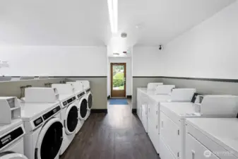 Laundry room for easy convenience