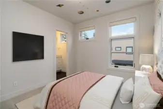 All upper bedrooms offer ensuite bathrooms with spacious closets!