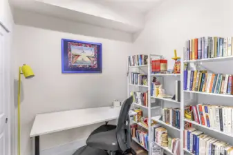 Office with a closet