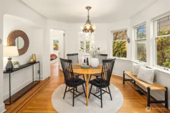 Octagon dining room!