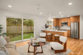 Living Area, Main Floor