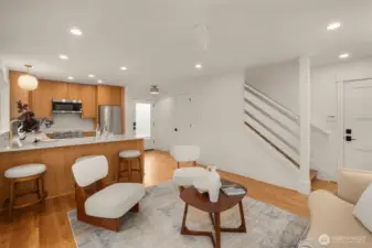 Living Area, Main Floor