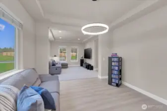 Formal Dining room to living room