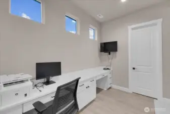 Office Nook by Kitchen