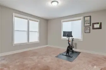 Den/office off front entry way