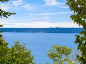 Water views of Puget Sound
