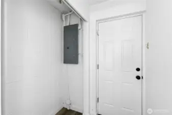 Inside Back Door