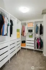 Primary Walkin Closet