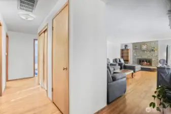Entry hallway