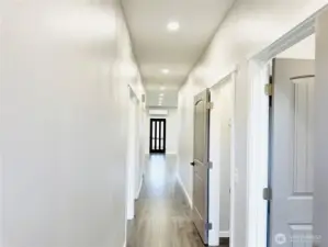 View down Hall Towards Front Door