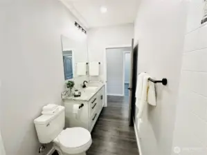 granite Counters, Large Vanity