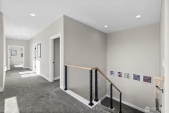 Extra Wide Hallway