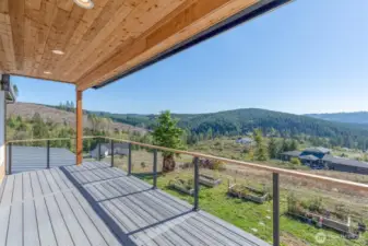 View From Upstairs Balcony