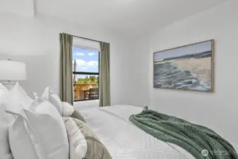 Crate & Barrel blackout curtains stay with the home.