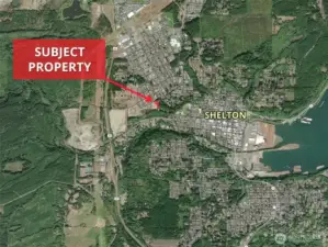 Location of subject property.