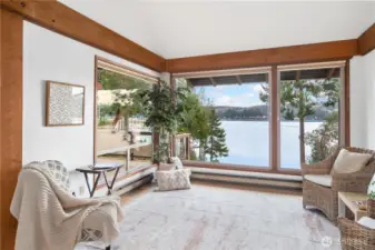 Open and yet private