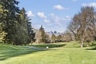 Enjoy the expansive city and mountain views throughout the property. Golf course features 9 fairways and 18 tee boxes. Enjoy playing golf or take lessons from one of the on-staff, PGA golf pros!