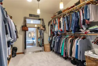 Huge walk-in closet