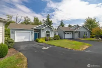 This unit is the second in on the right side, abutting a stream.